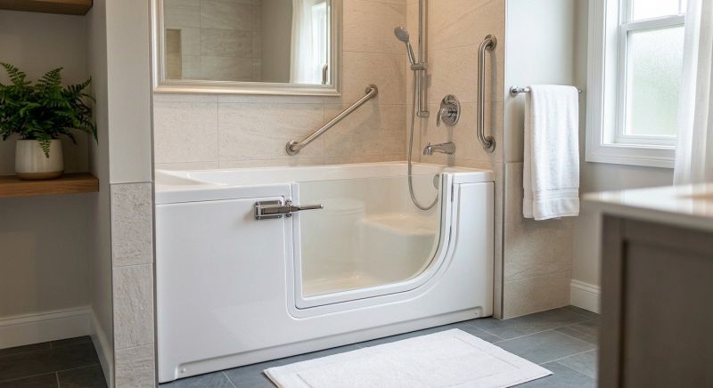 Senior Bathtub Installation in Lancaster, PA